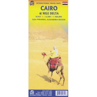 Kairo & Nil-Delta 1:12.500 / 1:900.000