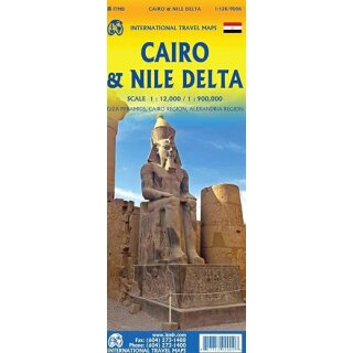 Kairo & Nil-Delta 1:12.500 / 1:900.000