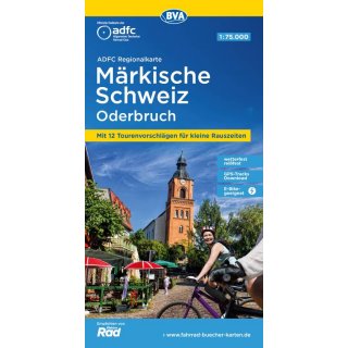 Märkische Schweiz / Oderbruch 1:75.000