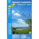 UK 50-17   Naturpark Frankenhöhe 1:50.000
