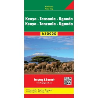 Kenya, Tansania, Uganda 1:2 Mio