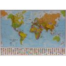 Weltkarte, politisch 1:40.000.000