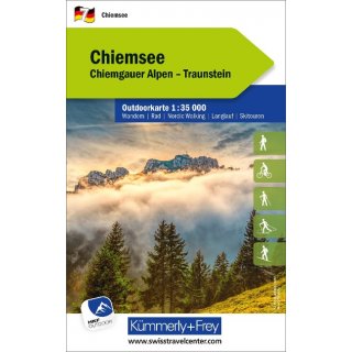 KuF Deutschland Outdoorkarte 07. Chiemsee 1 : 35.000