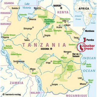 Zanzibar 1:100.000