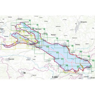 Bodensee-Radweg 1:50.000