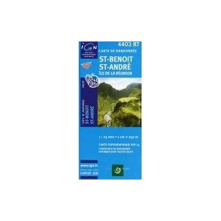 4403 RT SaintBenoit/Saint Andr&eacute; 1: 25 000