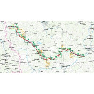 Altm�hl-Radweg 1:50.000