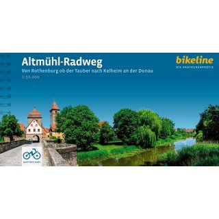 Altmühl Radweg 1:50.000