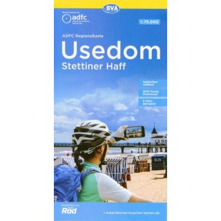 Usedom / Stettiner Haff 1:75.000