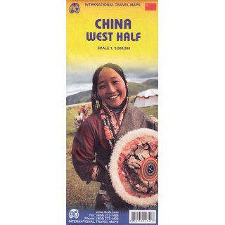 China West Half 1:3.000.000