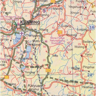 China West Half 1:3.000.000