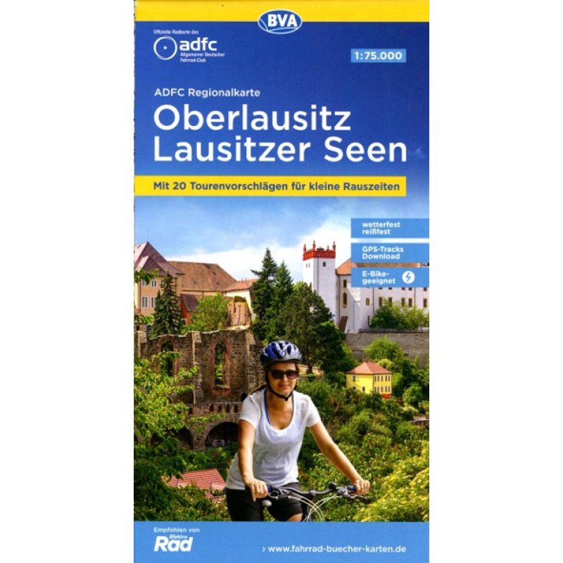 ADFC Regionalkarte Oberlausitz 1:75.000 - LandkartenSchropp.de Online Shop