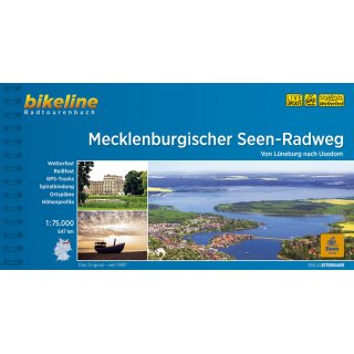 Mecklenburgischer Seen-Radweg 1:75.000