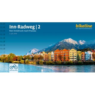 Inn-Radweg 2 - Von Innsbruck nach Passau 1:50.000