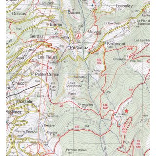 28 Aosta/Pila/Valle de Cogne/Gran Paradiso  1:25.000