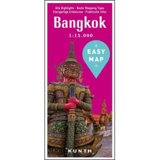 Bangkok mit Krabi und Phuket, 1:15.000