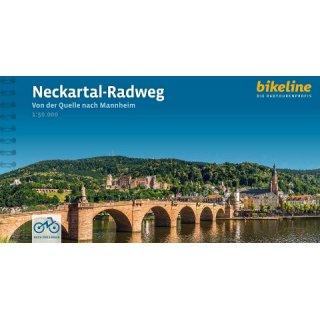 Neckartal-Radweg 1:50.000