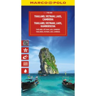 Thailand, Vietnam 1:2,5 Mio