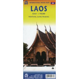 Laos 1:750 000