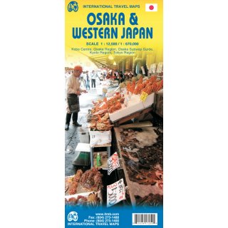 Osaka & Western Japan 1:12.500/1:670.000