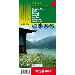 WK 223 Karnische Alpen Gailtal Gitschtal 1: 50 000