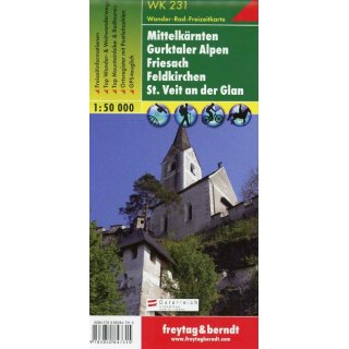 WK 231 Mittelkrnten Gurktaler Alpen 1:50 000
