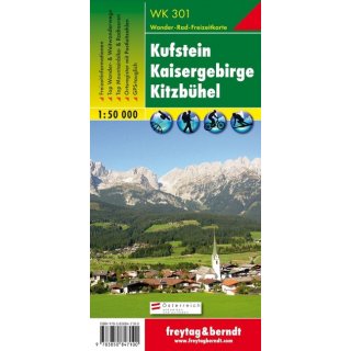 WK 301 Kufstein Kaisergebirge Kitzbühel 1: 50 000