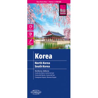 Korea, Nord und Sd 1:700.000