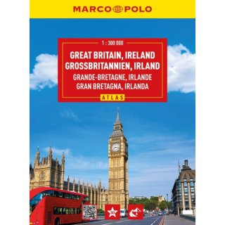 Reiseatlas Gro&szlig;britannien/Irland 1: 300 000