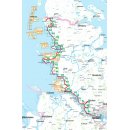 Nordseek&uuml;sten-Radweg 3 (Schleswig-Holstein) - 1:50.000