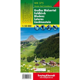 WK 375 Groes Walsertal Feldkirch Bludenz 1:50 000