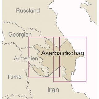 Aserbaidschan 1:400.000