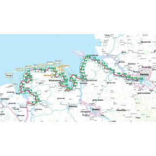Nordseeküsten-Radweg 2 (Niedersachsen) 1:50.000