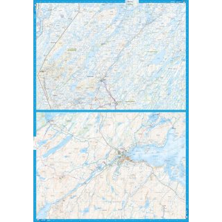 Inarijrvi Vtsri Tsarmitunturi 1:100.000 / 1:25.000