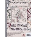 Deutsche Reichsbahn &Uuml;bersichtskarte Danzig 1944...