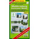 Mulderadweg (Zwickauer Mulde) Radwander- und Wanderkarte...