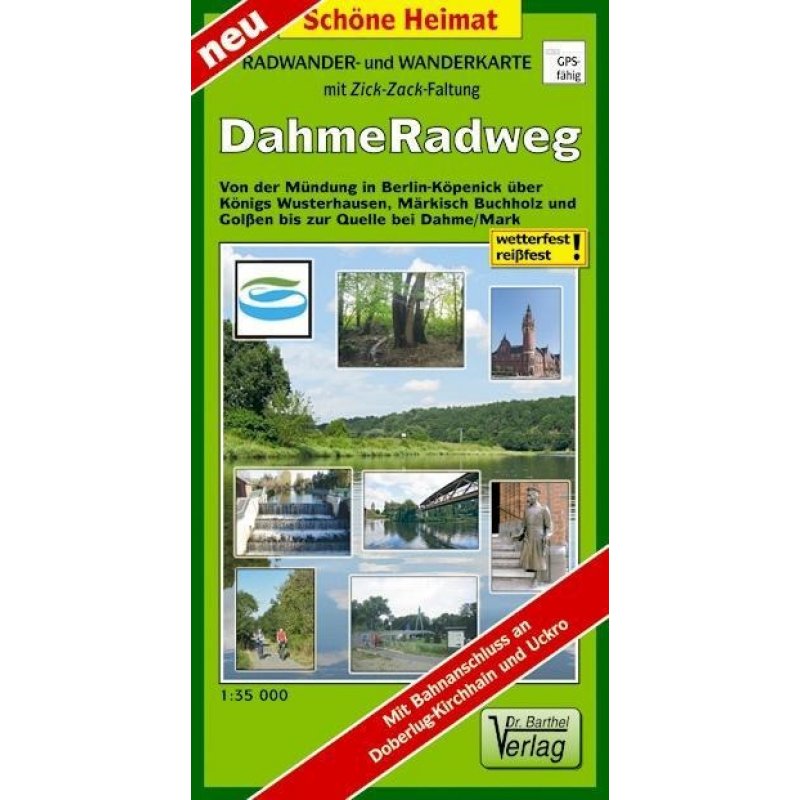 Dahme Radweg - LandkartenSchropp.de Online Shop