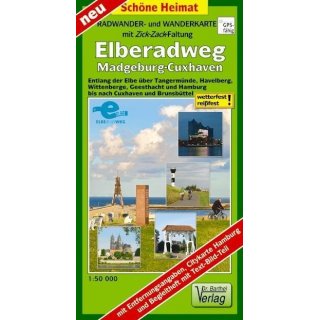 Elberadweg, Magdeburg-Cuxhaven
