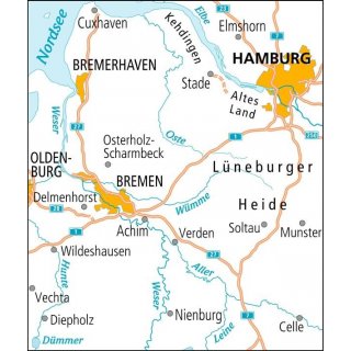 06 Zwischen Elbe und Weser 1:150.000