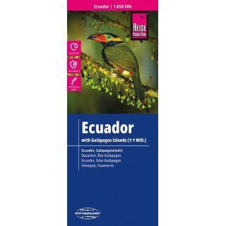 Ecuador, Galapagosinseln 1:650.000 / 1.000.000