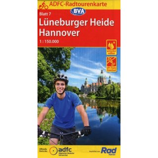 07 Lüneburger Heide / Hannover 1:150.000