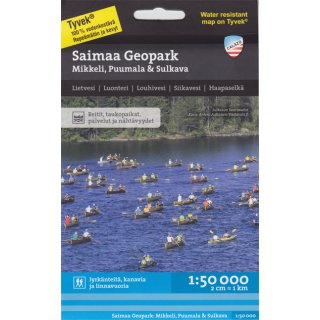 Saimaa Geopark (Nord) 1:50.000