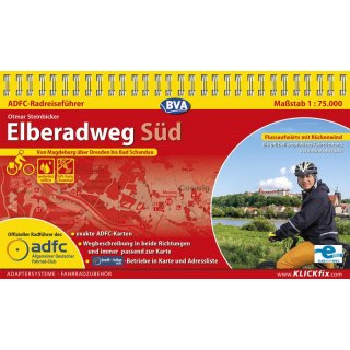 Elberadweg Sd 1:75.000