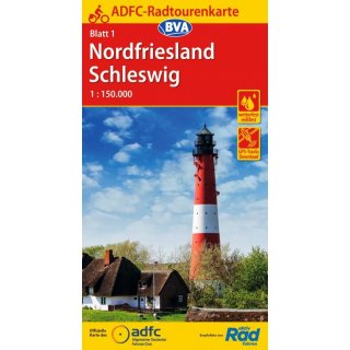 01 Nordfriesland / Schleswig 1:150.000