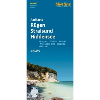 Rgen, Stralsund, Hiddensee 1:75 000