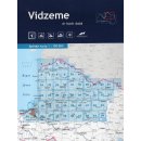 Vidzeme (Livland) Stra&szlig;enatlas 1:100 000