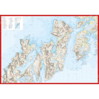 Lofoten: Moskenesya & Flakstadya 1:30.000