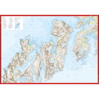 Lofoten: Moskenesya & Flakstadya 1:30.000