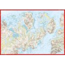 Lofoten: Vestv&aring;g&oslash;ya - Leknes 1:30.000