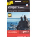 Lofoten: Austv&aring;g&oslash;ya - Svolv&aelig;r 1:30.000